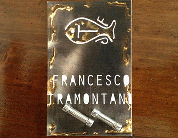 Silver resistor eliminators handmade by Francesco Tramontano