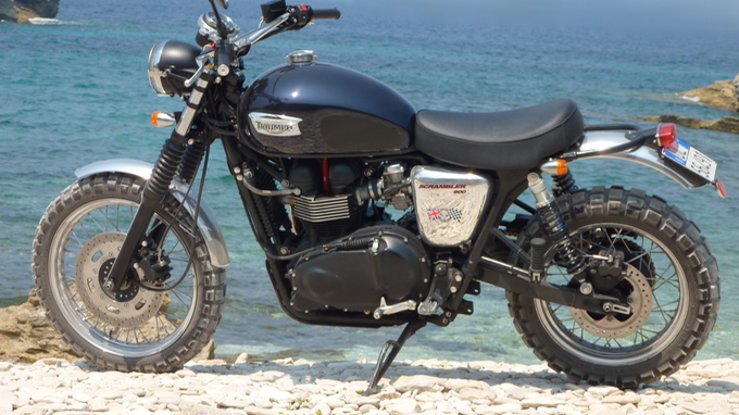 Triumph Scrambler Deep Blue 15